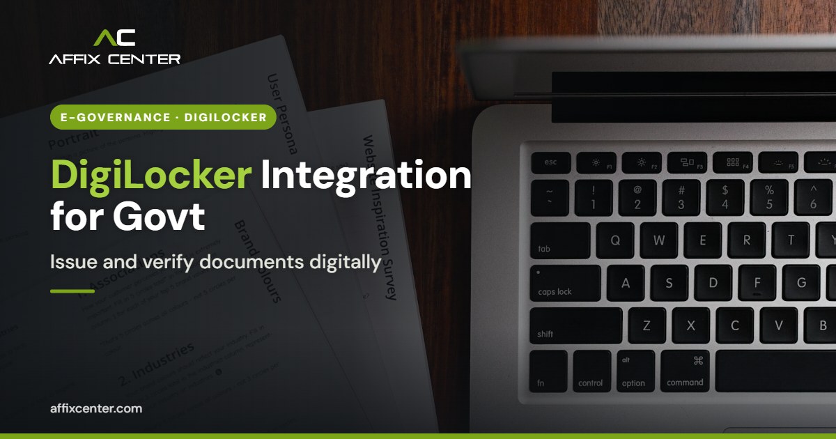 DigiLocker Integration for Government Departments - Affix Center