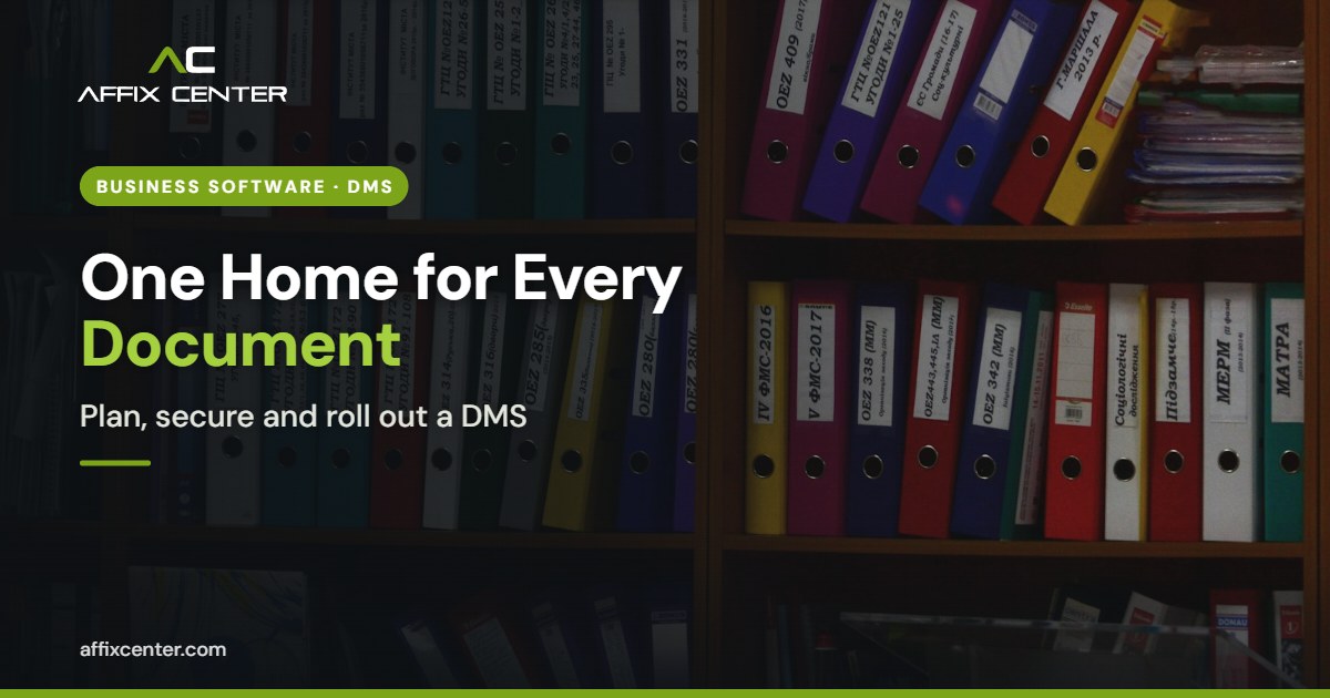 Document Management System for Companies: A Guide - Affix Center