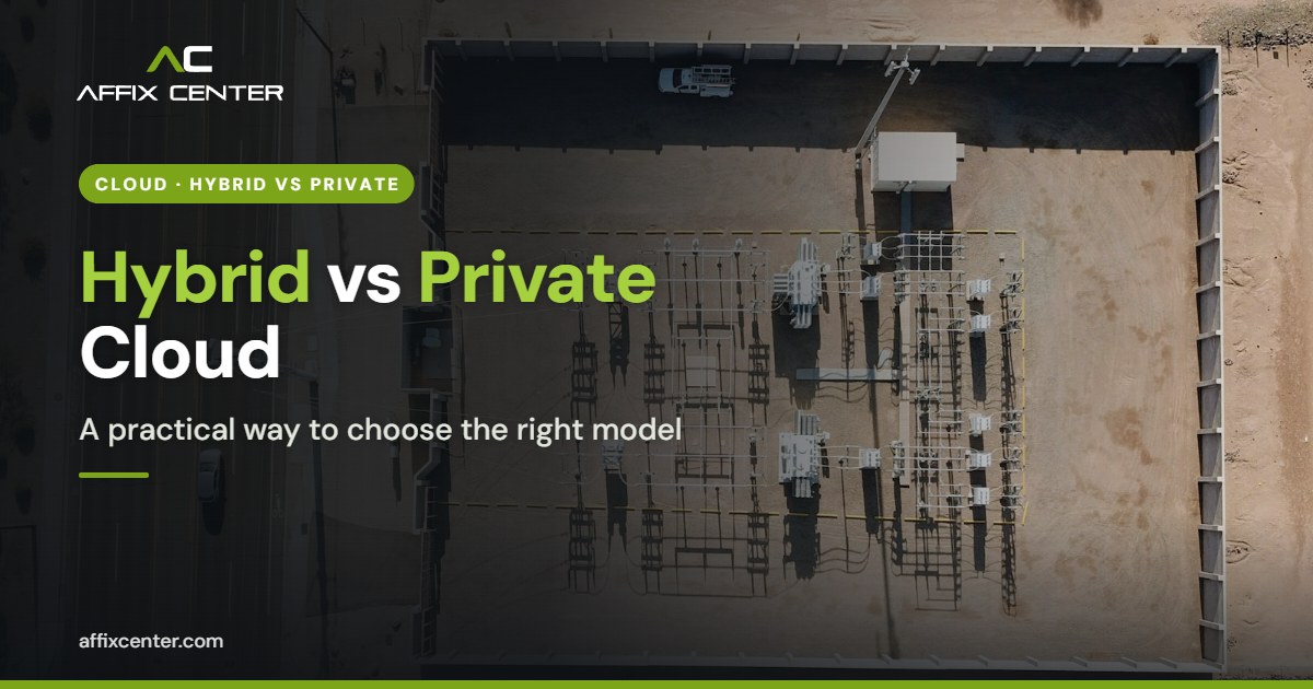 Hybrid Cloud vs Private Cloud: How to Decide - Affix Center