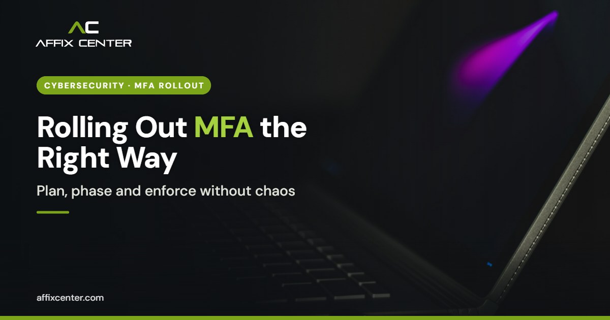 Multi-Factor Authentication Implementation Guide - Affix Center