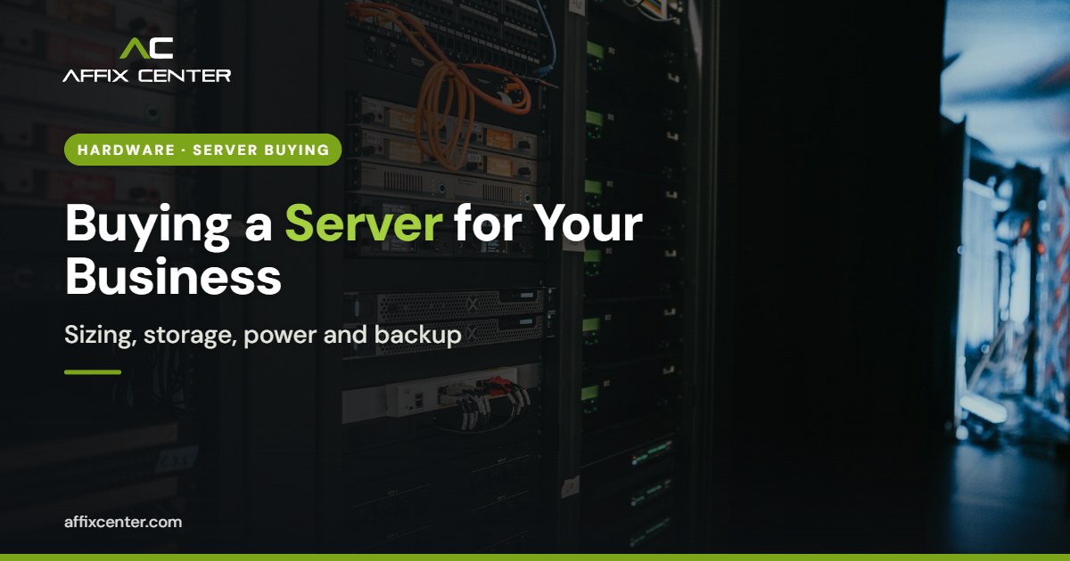 Server for Small Business: Buying Guide for India - Affix Center
