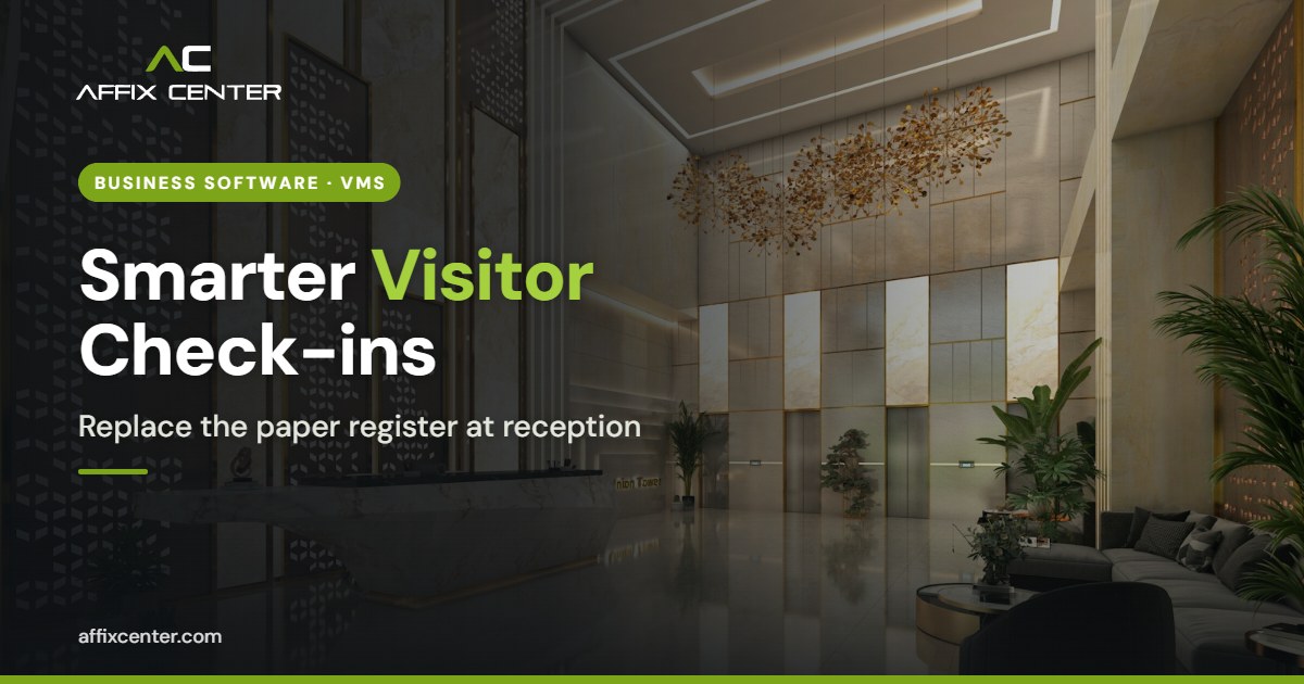 Visitor Management System for Offices: A Guide - Affix Center